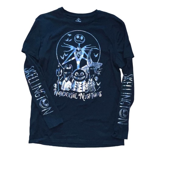 Disney Tops - Jack Skellington T-Shirt M Wonderful Nightmare Before Christmas Disney